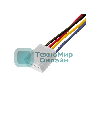 Вентилятор для корпуса ExeGate E12025H4P-PWM черный, 120 мм, 1500 об/мин, 24 дБ, 4 pin