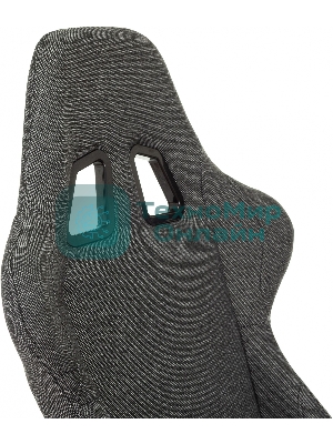 Кресло Zombie Neo 3C1 серый, экокожа, 120 кг, механизм качания