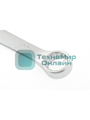 Ключ комбинированный Stels 17 мм, CrV, матовый хром