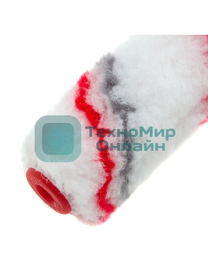 Мини-валик сменный НЕЙЛОН Профи, 100 мм, ворс 12 мм, D - 16 мм, D ручки - 6 мм, полиамид MTX