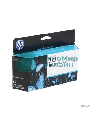 Картридж струйный HP 727 B3P22A черный матовый для HP DJ T920/T1500 (130мл)