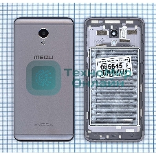 Задняя крышка для Meizu M5 Note темно-серый