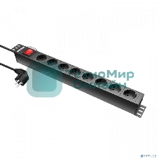 Блок распределения питания NTSS NTSS-PDU-DA2032 гор.размещ. 8x базовые 16A Schuko 1.8м