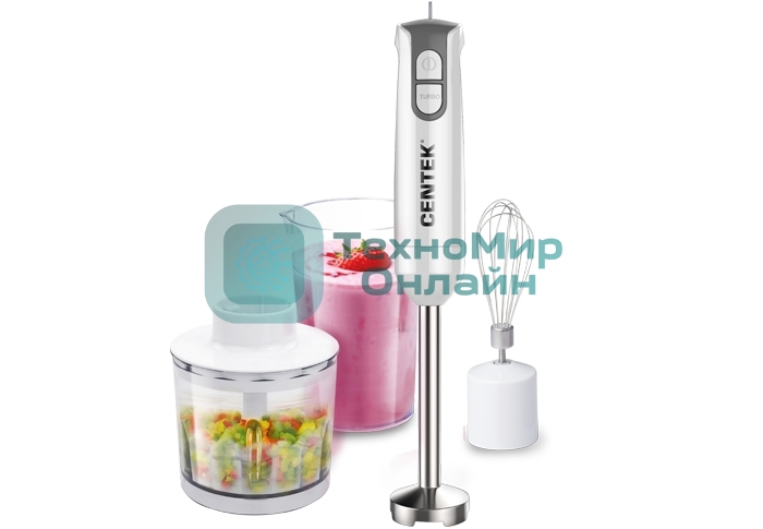Блендер Centek CT-1336 белый/серый