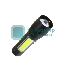 Фонарь Космос 3Вт ХРЕ 3Вт СОВ литий 600mAh Micro USB шнур