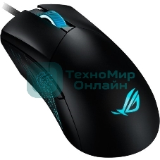 Мышь проводная ASUS ROG Gladius III черный, 19000 dpi, USB, кнопки - 6