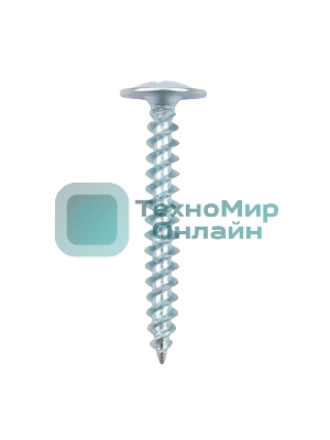 Саморез с прессшайбой Kranz ПШС острый 4.2х32, короб (200 шт./уп.)