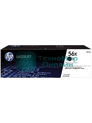 Картридж лазерный HP 56X черный для HP LaserJet Pro M436N/DN/NDA (12300 стр.)