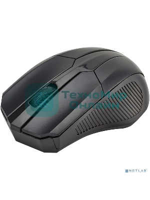 Мышь беспроводная ExeGate SR-9034 черный, 1600 dpi, радиоканал, USB, кнопки - 4