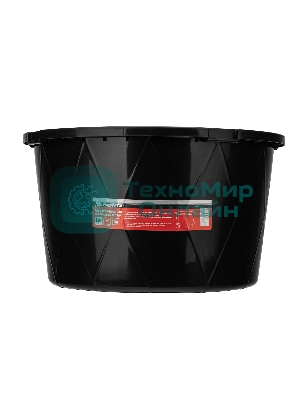 Таз строительный Matrix круглый универсальный, 120л, ударопрочный, с ребрами жесткости