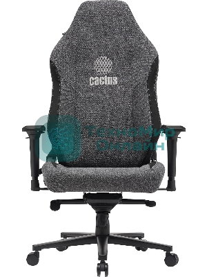 Кресло Cactus CS-CHR-MAG-GY серый, экокожа