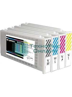 Картридж струйный Cactus CS-EPT41F5 (T41F5) черный пигментный (350 мл) для Epson SureColor SC-T5400M/SC-T3405/SC-T5405