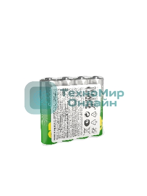 Батарейка GP 15AA21RA-2CRS4 96/384 (4шт./AA в уп-ке) (4891199226175) аналог 1276607