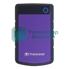 Внешний HDD Transcend USB 3.0 1Tb TS1TSJ25H3P StoreJet 25H3P (5400 об/мин) 2.5