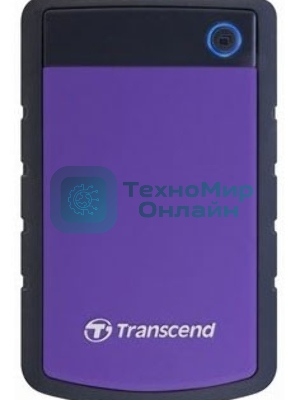 Внешний HDD Transcend USB 3.0 1Tb TS1TSJ25H3P StoreJet 25H3P (5400 об/мин) 2.5