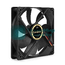 Вентилятор для корпуса ExeGate EX12025S3PM черный, 120 мм, 1500 об/мин, 24 дБ, 3 pin
