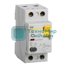 Выключатель дифференциального тока (УЗО) IEK MDV10-2-063-030 ВД1-63 2Р 63А 30мА IEK
