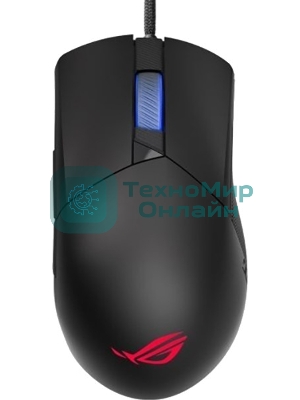 Мышь проводная ASUS ROG Gladius III черный, 19000 dpi, USB, кнопки - 6