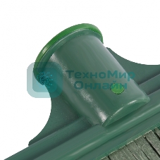 Метла полипропиленовая Сибртех, 270х260 мм, плоская распушенная, без черенка