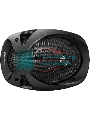 Колонки автомобильные Pioneer TS-R6951S 400Вт 4Ом 15x23см (6x9дюйм) (ком.:2кол.) коаксиальные трехполосные