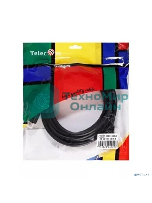 Кабель HDMI 19M/M,ver. 2.1, 8K@60 Hz 3m Telecom TCG255-3M