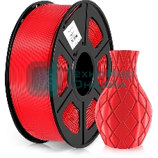 Пластик для принтера 3D Cactus CS-3D-PETG-1KG-T-RED PETG d1.75мм 1кг 1цв.