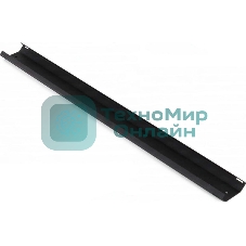 Кабельный органайзер горизонтальный NTSS NTSS-HORGС-1U-(72)-BL односторонний пальцы 1U шир.:19