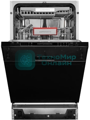 Встраиваемая посудомоечная машина Kuppersberg GS 4557, серебристый, 44.8 см, 11 компл., 49 дБ, класс A++