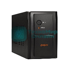 Источник бесперебойного питания ExeGate SpecialPro UNB-2200.LED.AVR.EURO.RJ.USB 2200VA/1300W, LED, AVR, 4 евророзетки, RJ45/11, USB, черный