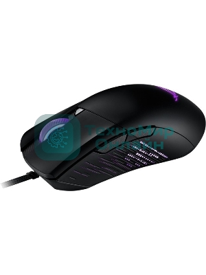 Мышь проводная ASUS ROG Gladius III черный, 19000 dpi, USB, кнопки - 6