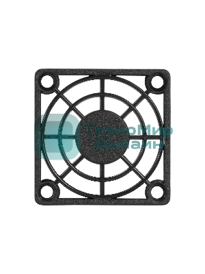 Решетка для вентилятора 40x40 ExeGate EG-040PSB (40x40 мм, пластиковая, квадратная, черная)