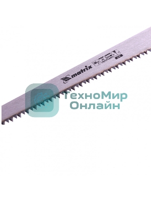 Ножовка по дереву Matrix выкружная, 300 мм, каленый зуб, двухкомпонентная рукоятка