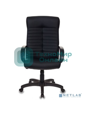 Кресло Бюрократ KB-10LITE/BLACK черный, экокожа