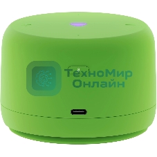 Умная колонка Яндекс Станция Лайт 2, 6Вт, компактная, 1 динамик, Matter, Wi-Fi, Bluetooth 5.0, Алиса, зеленый