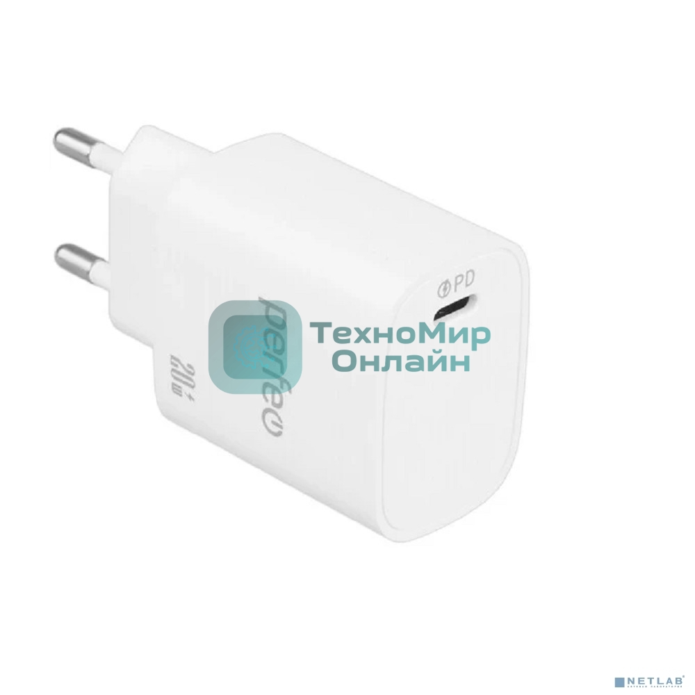 Сетевое зарядное устройство PERFEO с разъемом USB, QC3.0, 18W, белый (I4659)