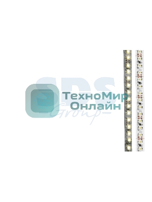 Лента светодиодная 12 В, 8 мм, IP23, SMD 2835, 120 LED/m, 12 V, цвет свечения белый (6000 K)
