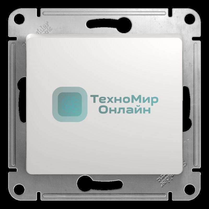 Механизм переключателя перекр. 1-кл. СП Glossa сх.7 10AX бел. SchE GSL000171