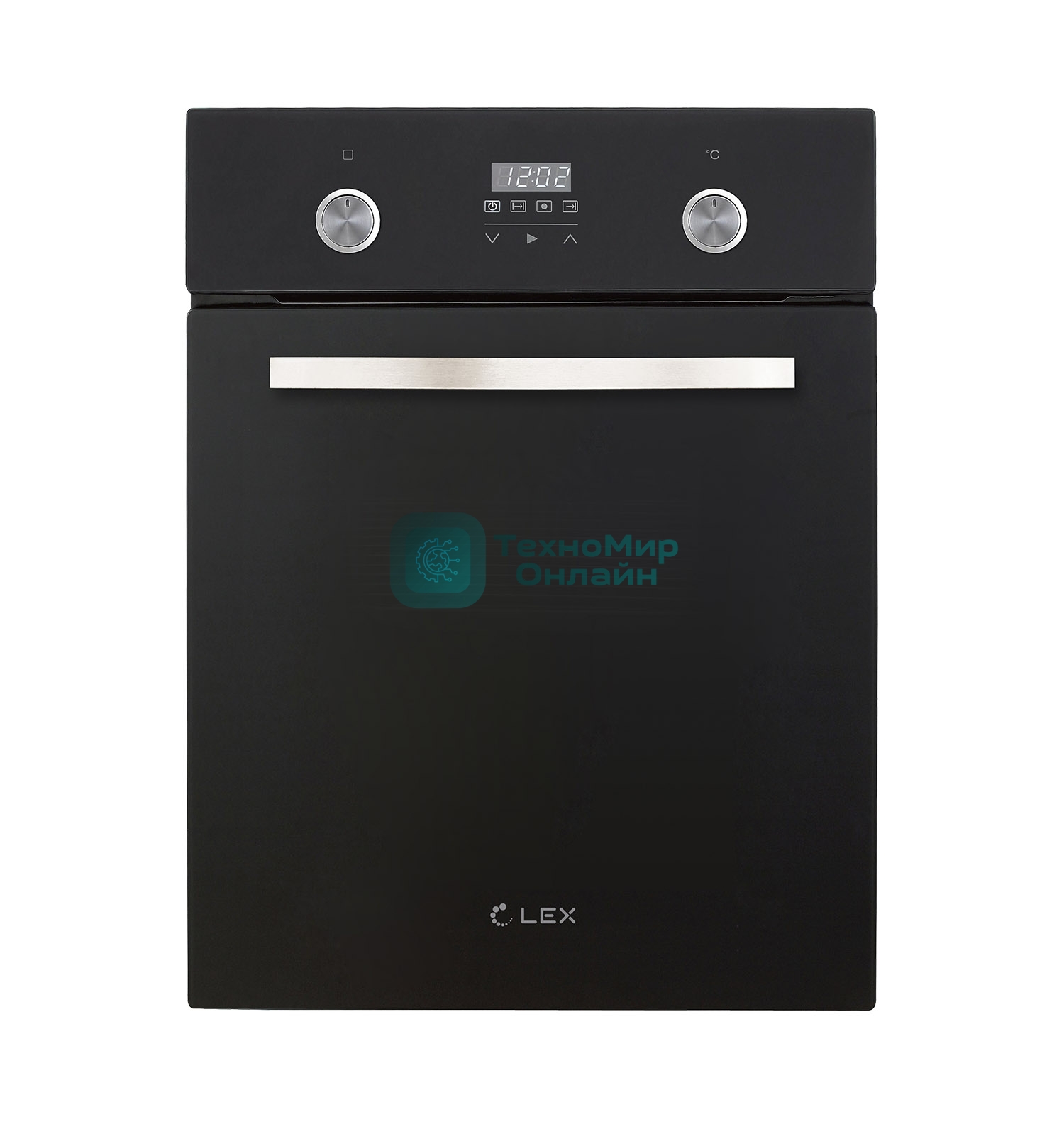 Духовой шкаф LEX EDP 4590 BL Matt Editionобъем 55л, LED таймер, 9 функций, встраиваемый