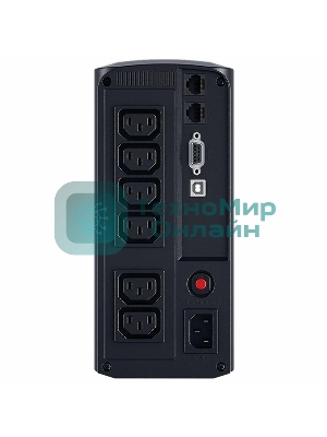 Источник бесперебойного питания UPS CyberPower VP1000EILCD Line-Interactive 1000VA/550W USB/RS-232/RJ11/45 (6 IEC С13)