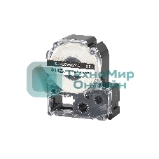 Кассета с лентой S'OK by Sakura Printing BLK6WBA14 для Epson, черный на белом, 14мм/2.5м