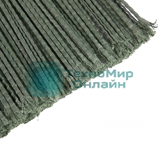 Метла полипропиленовая Сибртех, 270х260 мм, плоская распушенная, без черенка