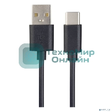 Кабель PERFEO USB2.0 A вилка - USB Type-C вилка, черный, 1 м., бокс (U4703)