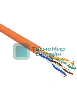 Кабель Rexant Кабель UTP cat.5e 4 пары (305м) 0.51 мм нг (А)HF (аналог LSZH)