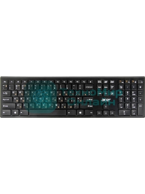 Клавиатура беспроводная Acer OKR020, USB, Радиоканал, черный