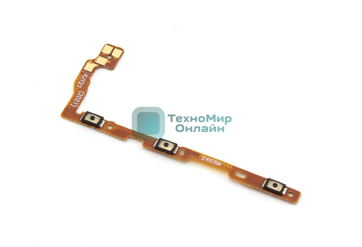 шлейф кнопки включения для vivo Y21