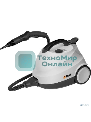 Пароочиститель Bort BDR-2700-R, 2200 Вт; 4 бар; Постоянная подача пара 45 г/мин; Температура пара 143 °С; Емкость бачка 1200 мл; Объем бойлера 1,5 л; Время нагревания 360 с; Время непрерывной работы 35 мин; Длина шланга 2 м; Длина шнура питания 3 м; Размер 400x285x260 мм; Напряжение 220 В; Частота тока 50 Гц; Вес изделия 7,5 кг; Пароочиститель; Конструкция Напольный; Материал Корпуса Пластик; Съемный резервуар для воды;;;; автовыключение; Защита от перегрева; индикация низкого уровня воды;;; Вес брутто=5,5 (Вес нетто=5) кг; 55 x 35 x 36; набор аксессуаров 14 шт; Индикатор нагрева, Электронная система контроля уровня воды, Быстрый нагрев, Блокировка выключателя во включенном состоянии, Набор насадок в комплекте, Возможность долива воды; гарантия 2 г 93412987