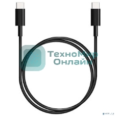 Кабель Bion USB Type-C to Type-C (CM/CM), 100W, USB 3.1, 4K@60Hz, 10Gbps, 1 м, черный BXP-CCP-USBC3.1-CMCM-1M-B