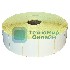 Термоэтикетки Cactus Eco CS-TE58404000 сег.:58x40мм самоклей. 4000шт/рул белый