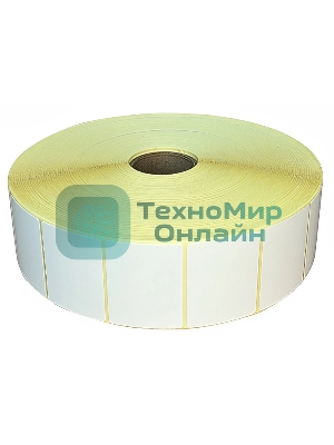 Термоэтикетки Cactus Eco CS-TE58404000 сег.:58x40мм самоклей. 4000шт/рул белый