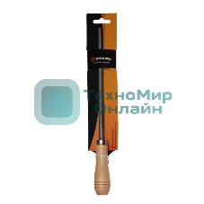 Напильник 200 мм трехгранный деревянная рукоятка